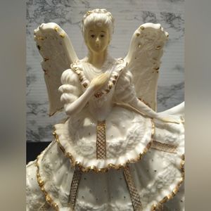 Vintage Christmas Angel Music Box
